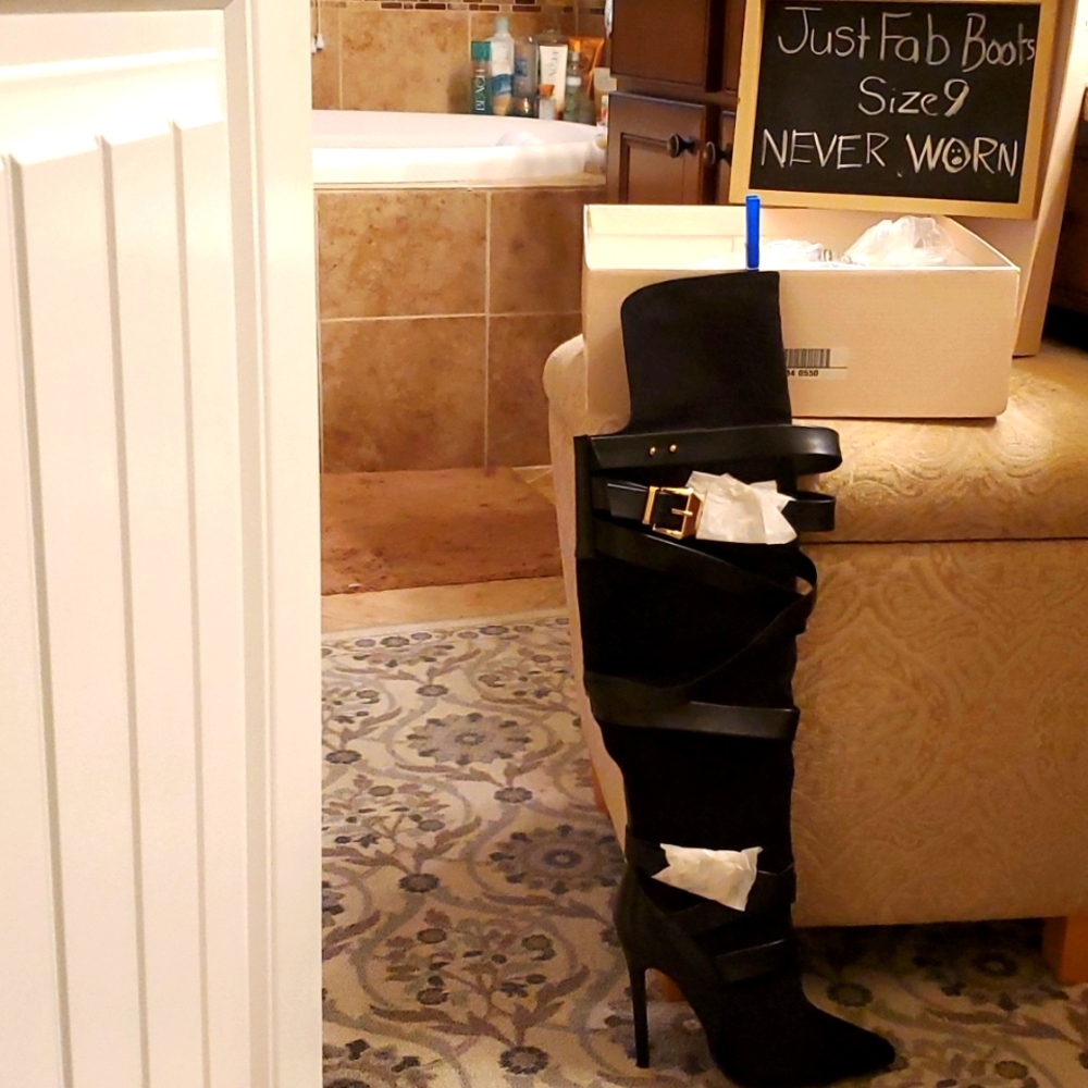 Just Fab over the knee boots